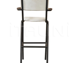 Барный стул Schoolchair Barstool With Arms фабрика Pure Furniture