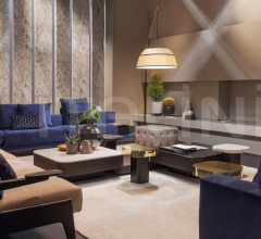 Итальянские Столики - Кофейный столик 9150 Quadri_Tondo фабрика Vibieffe