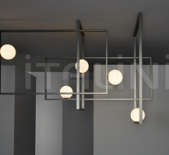 Итальянские Потолочные светильники - Потолочный светильник MONDRIAN GLASS CEILING Итальянские Потолочные светильники - Потолочный светильник MONDRIAN GLASS CEILING фабрика Venicem