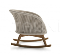 Итальянские Уличные кресла - Кресло Ludo Rocking Chair Итальянские Уличные кресла - Кресло Ludo Rocking Chair фабрика Atmosphera