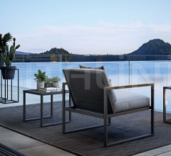 Итальянские Уличные кресла - Кресло Qubik Armchair Итальянские Уличные кресла - Кресло Qubik Armchair фабрика Atmosphera