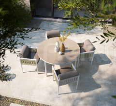 Стол обеденный Dulton Round Table 120 Стол обеденный Dulton Round Table 120 фабрика Atmosphera