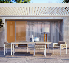 Стол обеденный Dulton Square Table 160 Стол обеденный Dulton Square Table 160 фабрика Atmosphera