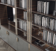 Итальянские Стеллажи - Книжный стеллаж HUG Итальянские Стеллажи - Книжный стеллаж HUG фабрика Capital Decor