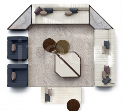 Итальянские Диваны - Модульный диван Grand Modular фабрика Capital Decor