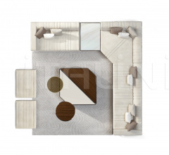 Итальянские Диваны - Модульный диван Grand Modular фабрика Capital Decor