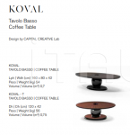 Кофейный столик Koval Capital Decor