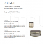 Кофейный столик Nuage Coffee Capital Decor