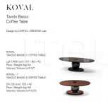 Кофейный столик Koval T Capital Decor