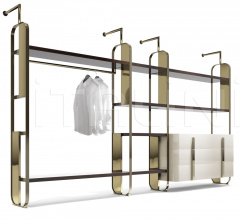 Итальянские Спальни - Гардероб Giselle Walk-in фабрика Capital Decor