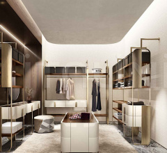 Итальянские Спальни - Гардероб Giselle Walk-in фабрика Capital Decor