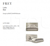 Кровать Frey Capital Decor