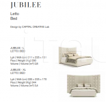 Кровать Jubilee XL Capital Decor