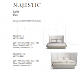 Кровать Majestic XL Capital Decor