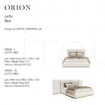 Кровать Orion L Capital Decor