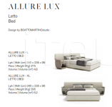 Кровать Allure Lux Capital Decor