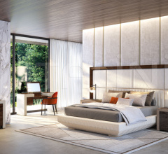 Итальянские Спальни - Тумбочка Miles фабрика Capital Decor