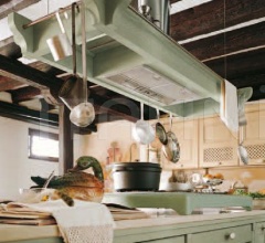 Кухня Verde antico cipria фабрика Antares Cucine