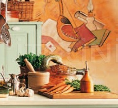 Кухня Verde antico cipria фабрика Antares Cucine