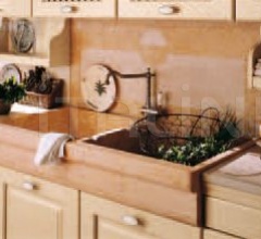 Кухня Verde antico cipria фабрика Antares Cucine