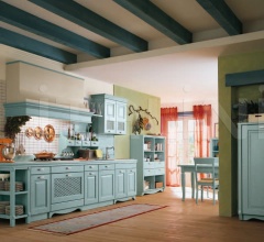 Кухня Blu pastello фабрика Antares Cucine