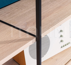 Итальянские Стеллажи - Книжный стеллаж BC 06 RooM68 Highboard Итальянские Стеллажи - Книжный стеллаж BC 06 RooM68 Highboard фабрика Janua