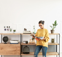 Итальянские Стеллажи - Книжный стеллаж BC 06 RooM68 Highboard Итальянские Стеллажи - Книжный стеллаж BC 06 RooM68 Highboard фабрика Janua