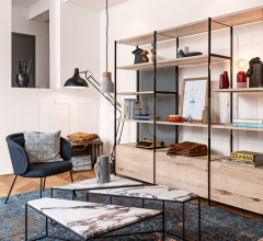 Итальянские Стеллажи - Книжный стеллаж BC 06 RooM68 Highboard Итальянские Стеллажи - Книжный стеллаж BC 06 RooM68 Highboard фабрика Janua