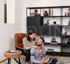 Итальянские Стеллажи - Книжный стеллаж BC 06 RooM68 Shelving Systems Итальянские Стеллажи - Книжный стеллаж BC 06 RooM68 Shelving Systems фабрика Janua