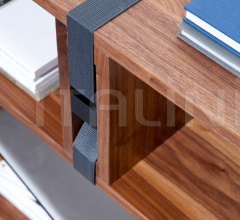 Итальянские Стеллажи - Книжный стеллаж BB 21 Strap Итальянские Стеллажи - Книжный стеллаж BB 21 Strap фабрика Janua