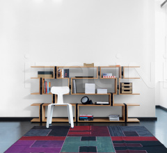 Итальянские Стеллажи - Книжный стеллаж BB 21 Strap Итальянские Стеллажи - Книжный стеллаж BB 21 Strap фабрика Janua