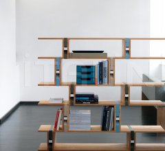 Итальянские Стеллажи - Книжный стеллаж BB 21 Strap Итальянские Стеллажи - Книжный стеллаж BB 21 Strap фабрика Janua