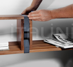 Итальянские Стеллажи - Книжный стеллаж BB 21 Strap Итальянские Стеллажи - Книжный стеллаж BB 21 Strap фабрика Janua