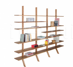 Итальянские Стеллажи - Книжный стеллаж KS 01 Итальянские Стеллажи - Книжный стеллаж KS 01 фабрика Janua