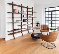 Итальянские Стеллажи - Книжный стеллаж KS 01 Итальянские Стеллажи - Книжный стеллаж KS 01 фабрика Janua