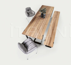 Итальянские Уличные столы - Стол обеденный BB 11 Clamp Outdoor Итальянские Уличные столы - Стол обеденный BB 11 Clamp Outdoor фабрика Janua