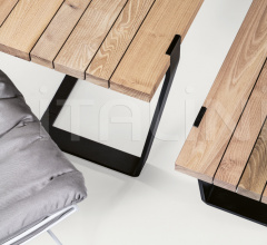 Итальянские Уличные столы - Стол обеденный BB 11 Clamp Outdoor Итальянские Уличные столы - Стол обеденный BB 11 Clamp Outdoor фабрика Janua