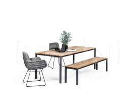 Итальянские Уличные столы - Стол обеденный S 600 Outdoor Итальянские Уличные столы - Стол обеденный S 600 Outdoor фабрика Janua