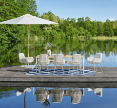 Итальянские Уличные столы - Стол обеденный S 600 Outdoor Итальянские Уличные столы - Стол обеденный S 600 Outdoor фабрика Janua