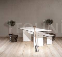 Итальянские Уличные столы - Стол обеденный SC 42 Outdoor HPL Итальянские Уличные столы - Стол обеденный SC 42 Outdoor HPL фабрика Janua