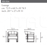 Кресло MS504 Malerba