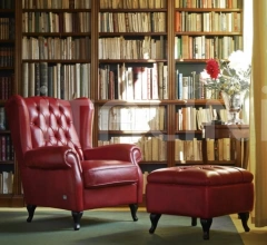 Итальянские Пуфы - Пуф Calvin Итальянские Пуфы - Пуф Calvin фабрика Doimo Salotti