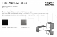 Столик TRISTANO LOW TABLE Zeus