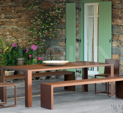 Итальянские Уличная мебель - Скамья BIG IRONY OUTDOOR фабрика Zeus