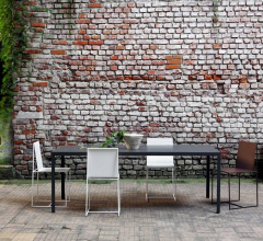 Итальянские Уличные столы - Стол обеденный TAVOLO OUTDOOR Итальянские Уличные столы - Стол обеденный TAVOLO OUTDOOR фабрика Zeus