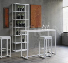 Итальянские Стеллажи - Этажерка SLIM IRONY RACK Итальянские Стеллажи - Этажерка SLIM IRONY RACK фабрика Zeus