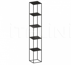 Итальянские Стеллажи - Этажерка SLIM IRONY COLUMN Итальянские Стеллажи - Этажерка SLIM IRONY COLUMN фабрика Zeus