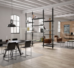 Итальянские Стеллажи - Этажерка KASPER Итальянские Стеллажи - Этажерка KASPER фабрика Zeus