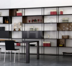 Итальянские Стеллажи - Этажерка EASY IRONY with boxes Итальянские Стеллажи - Этажерка EASY IRONY with boxes фабрика Zeus