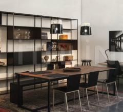 Итальянские Стеллажи - Этажерка EASY IRONY with boxes Итальянские Стеллажи - Этажерка EASY IRONY with boxes фабрика Zeus